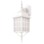 Trans Globe Lighting San Gabriel Single Light 19-1/2" Tall Outdoor Wall Sconce White