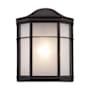 Trans Globe Lighting Fowler 1 Light Outdoor Wall Sconce - 7.5 Inches Wide Rust