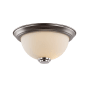 Trans Globe Lighting Mod Pod 12" Wide Flush Mount Bowl Ceiling Fixture Rubbed Oil Bronze