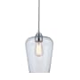 Trans Globe Lighting Kieran 8" Wide Mini Pendant Polished Chrome