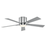 Trans Globe Lighting Finnley 52" 5 Blade Indoor LED Ceiling Fan with Wall Control Polished Chrome