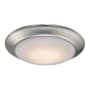 Trans Globe Lighting 1 Light 8" Wide LED Flush Mount Ceiling Fixture Brushed Nickel