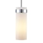 Trans Globe Lighting Crosby 4" Wide Mini Pendant Polished Chrome