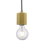 Trans Globe Lighting Placerville 3" Wide Single Pendant Antique Gold