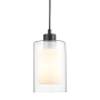 Trans Globe Lighting Modesto 5" Wide Mini Pendant Black