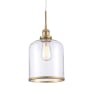 Trans Globe Lighting Dorina 8" Wide Mini Pendant Antique Gold