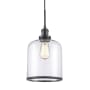 Trans Globe Lighting Dorina 8" Wide Mini Pendant Black