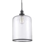 Trans Globe Lighting Dorina 11" Wide Pendant Black