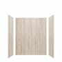 Transolid Expressions 60" W x 36" D x 72" H Three Panel Shower Wall Kit Sorento