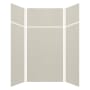 Transolid Expressions 48" W x 48" D x 96" H Six Panel Shower Wall Kit Cameo
