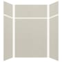 Transolid Expressions 60" W x 48" D x 96" H Six Panel Shower Wall Kit Cameo