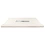 Transolid 70-7/8" x 48-1/2" Rectangular Shower Base with Single Threshold and Center Drain Cameo