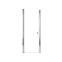 Transolid 70" High x 28" Wide Pivot Frameless Shower Door with Clear Glass Polished Chrome