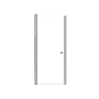 Transolid 70" High x 30" Wide Pivot Frameless Shower Door with Clear Glass Brushed Stainless