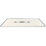 Transolid Trimslate 63" x 35-1/2" Rectangular Shower Base with Center Drain Cameo
