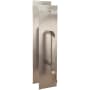 Trimco Ultimate Restroom 3-1/2" x 15" Push and Pull Plate Set with 9" Hands-Free Door Pull Healthy Hardware