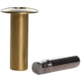 Trimco Fantom 1-15/16" Floor Mounted Barn Door Stop Polished Brass