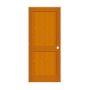 Trimlite 24" by 80" 2-Panel Shaker Right Handed Interior Prehung Passage Door with Brushed Chrome Hinges and 4-9/16" Door Jamb Douglas Fir