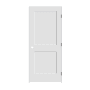 Trimlite 24" by 80" 2-Panel Shaker Left Handed Interior Prehung Passage Door with Oil Rubbed Bronze Hinges and 4-9/16" Door Jamb Primed