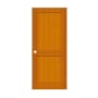Trimlite 28" by 80" 2-Panel Shaker Left Handed Interior Prehung Passage Door with Satin Nickel Hinges and 4-9/16" Door Jamb Douglas Fir