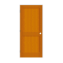 Trimlite 30" by 80" 2-Panel Shaker Right Handed Interior Prehung Passage Door with Oil Rubbed Bronze Hinges and 4-9/16" Door Jamb Douglas Fir