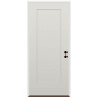 Trimlite 36" W x 80" H 1-Panel Contemporary Left-Hand Inswing Exterior Prehung Entry Door with Oil Rubbed Bronze Hinges, 4-9/16" Door Jamb, and Bronze Sill Primed
