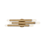 Troy Lighting Orland 2 Light 5" Wide Bath Bar Patina Brass