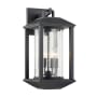 Troy Lighting Mccarthy 4 Light 22" Tall Outdoor Wall Sconce Forged Iron