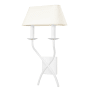 Troy Lighting Lomita 2 Light 22" Tall Wall Sconce Gesso White