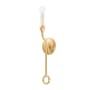 Troy Lighting Orson 21" Tall Wall Sconce Vintage Gold Leaf