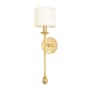 Troy Lighting Osmond 21" Tall Wall Sconce Vintage Gold Leaf