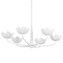 Troy Lighting Arcata 6 Light 40" Wide Chandelier Gesso White