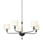Troy Lighting Osmond 36" Wide Chandelier Black Iron