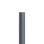Troy Lighting 84" Tall 3" Wide Iron Post Light Post Weathered Zinc