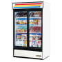 True 41 Cu. Ft. Glass Sliding Door Merchandiser White