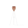 Copper with White Floor Tripod