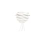 UMAGE Carmina 28.4" Tall Single Light Table Lamp White with White Table Tripod