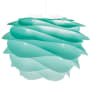 UMAGE Carmina 13" Pendant in Turquoise Turquoise with White Canopy