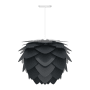 UMAGE Aluvia 23" Pendant in Anthracite Grey White / Black