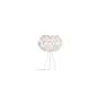 UMAGE Eos 26" Tall Single Light Table Lamp White with White Table Tripod
