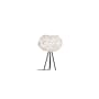 UMAGE Eos 26" Tall Single Light Table Lamp White with Black Table Tripod