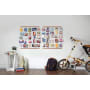 Umbra Hangit 26 Inch Wide MDF Picture Holder with Clothespins by Sung Wook Park Natural
