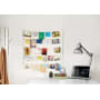 Umbra Hangit 26 Inch Wide MDF Picture Holder with Clothespins by Sung Wook Park White
