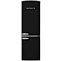 Unique Appliances Classic Retro 24 Inch Wide 11.7 Cu. Ft. Energy Star Certified Bottom Freezer Refrigerator Matte Black