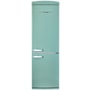Unique Appliances Classic Retro 24 Inch Wide 11.7 Cu. Ft. Energy Star Certified Bottom Freezer Refrigerator Ocean Mist Turquoise