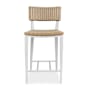 Uttermost Calbas 20" Wide Counter Stool Crisp White