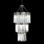 Varaluz Matrix 18 Light 30" Wide Waterfall Chandelier Rainy Night