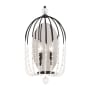 Varaluz Voliere 2 Light 24" Tall Wall Sconce Matte Black