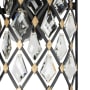 Varaluz Windsor 2 Light 21" Tall Wall Sconce Carbon / Havana Gold