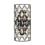 Varaluz Windsor 2 Light 17" Tall Wall Sconce Carbon